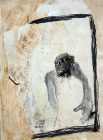 "Sans titre" technique mixte sur papier, 1993-95