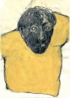 "Sans titre" technique mixte sur papier, 1995