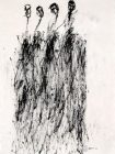"Sans titre" crayon sur papier, 2001
