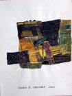 "Jardin" crayon sur papier, 2001