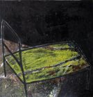 "Chaise" huile sur papier marouflée sur toile, 2002