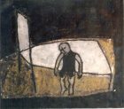 "Chaise" huile sur papier marouflée sur toile, 2002